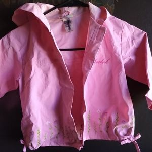 Girls waterproof jacket